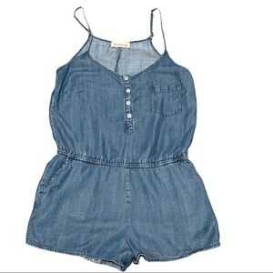 B. Original by Shoe Fly 100% Tencel Romper size M